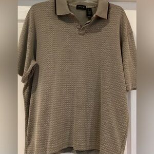 Claiborne Mens Polo Short Sleeve Shirt- Size Large